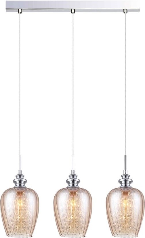 ITALUX - Lampadario a sospensione con filo PIRITA 3xE14/40W/230V