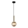 ITALUX - Lampadario a sospensione con filo RAVENA 1xE27/5W/230V ottone