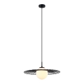 ITALUX - Lampadario a sospensione con filo SALLY 1xE27/40W/230V nero