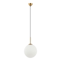 ITALUX - Lampadario a sospensione DEORE 1xE27/40W/230V diam. 30 cm bronzo