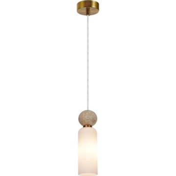 ITALUX - Lampadario a sospensione SANTOS 1xG9/40W/230V dorato
