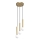 ITALUX - Lampadario a sospensione su cavo FILANO 3xG9/5W/230V dorato