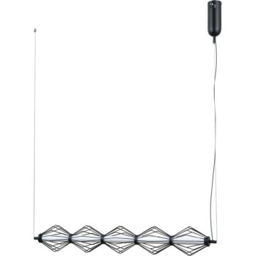 ITALUX - Lampadario LED su cavo SEVILLA LED/25W/230V 3000K nero