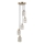 ITALUX - Lampadario sospeso con cavo ALMA 5xE27/40W/230V oro