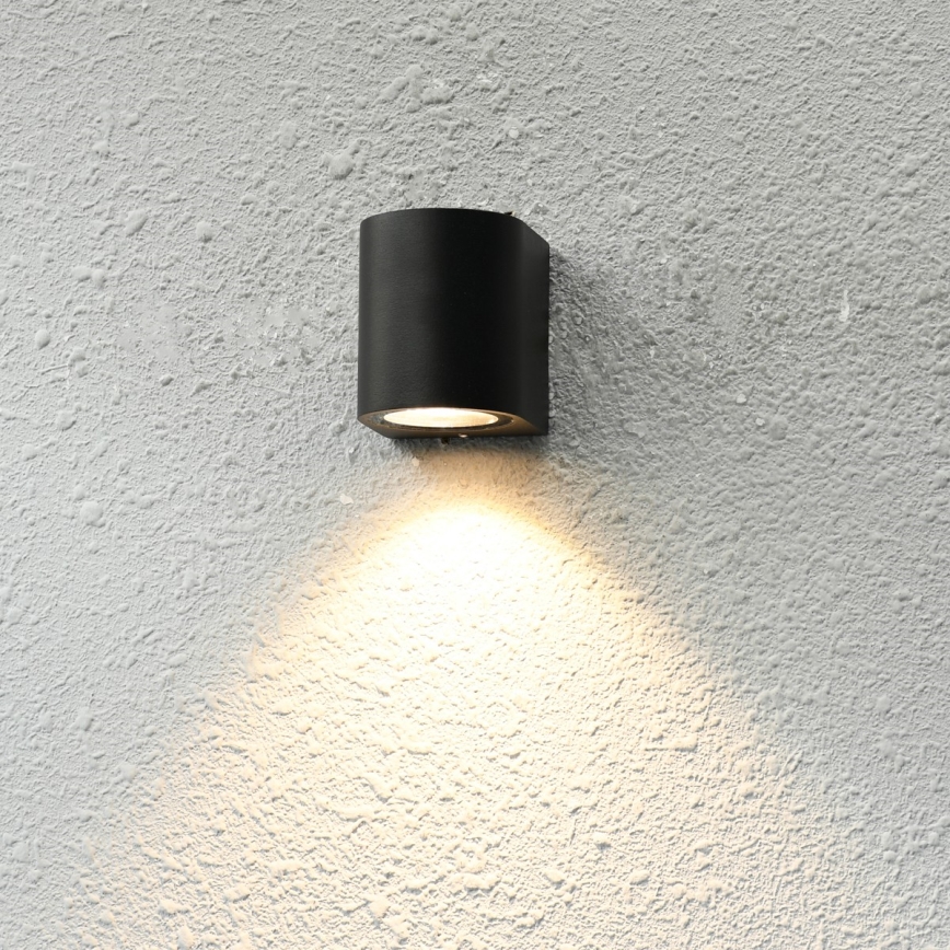 ITALUX - Lampada da parete esterna GENTA 1xGU10/40W/230V IP54 8 cm