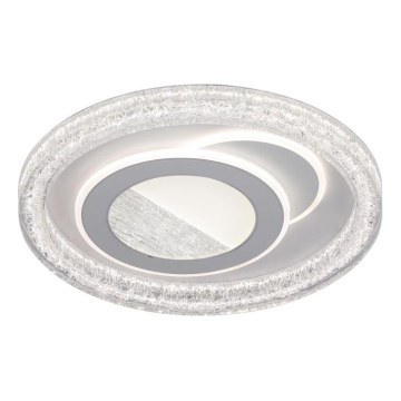 ITALUX - Plafoniera dimmerabile a LED TEMPIO LED/55W/230V 3000-6500K Ø 50 cm bianco + telecomando