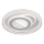 ITALUX - Plafoniera dimmerabile a LED TEMPIO LED/55W/230V 3000-6500K Ø 50 cm bianco + telecomando