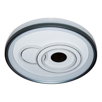 ITALUX - Plafoniera dimmerabile LED PORTA LED/40W/230V 3000-6500K Ø 50 cm nero + telecomando