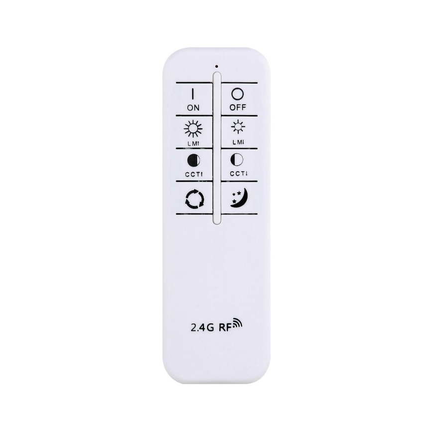 ITALUX - Plafoniera dimmerabile a LED TEMPIO LED/55W/230V 3000-6500K Ø 50 cm bianco + telecomando