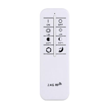 ITALUX - Plafoniera LED dimmerabile FLORINA LED/46W/230V 3000/4000/6500K Ø 49 cm nero + telecomando