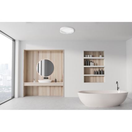 ITALUX - plafoniera da soffitto dimmerabile a LED RANTE LED/58W/230V 3000-6500K Ø 50 cm bianca + telecomando