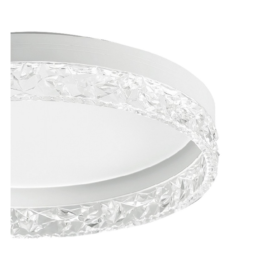 ITALUX - plafoniera da soffitto dimmerabile a LED RANTE LED/58W/230V 3000-6500K Ø 50 cm bianca + telecomando