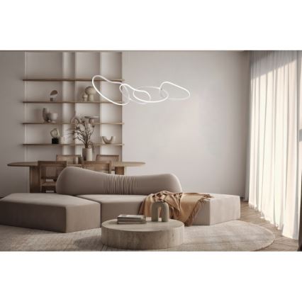 ITALUX - Lampadario a sospensione con cavo FONTE LED/60W/230V 3000/4000/6000K bianco