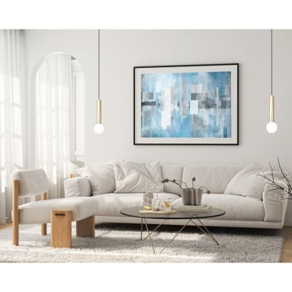 ITALUX - Lampadario a sospensione FILANO 1xG9/5W/230V, dorato