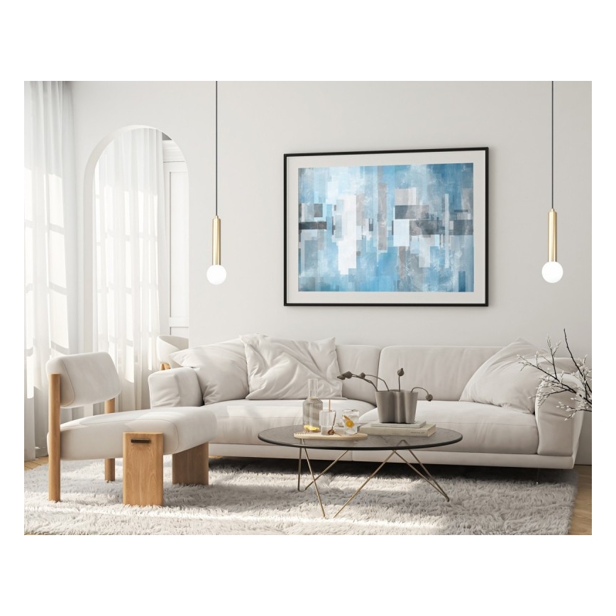 ITALUX - Lampadario a sospensione FILANO 1xG9/5W/230V, dorato