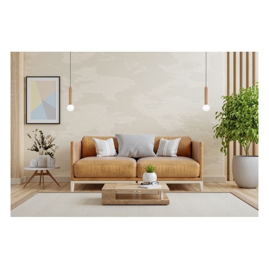 ITALUX - Lampadario a cavo FILANO 1xG9/5W/230V marrone