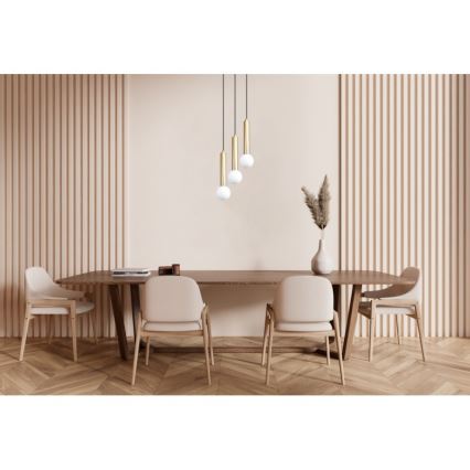 ITALUX - Lampadario a sospensione su cavo FILANO 3xG9/5W/230V dorato