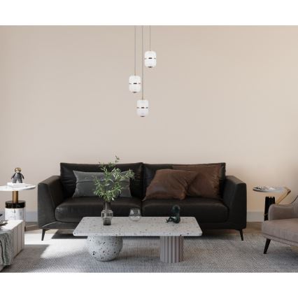 ITALUX - Lampadario LED su cavo ALANI 3xLED/5W/230V 3000K oro