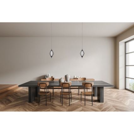 ITALUX - Lampada a sospensione LED con cavo SEVILLA LED/5W/230V 3000K nero