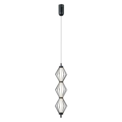 ITALUX - Lampadario a sospensione con cavo SEVILLA LED/15W/230V 3000K nero
