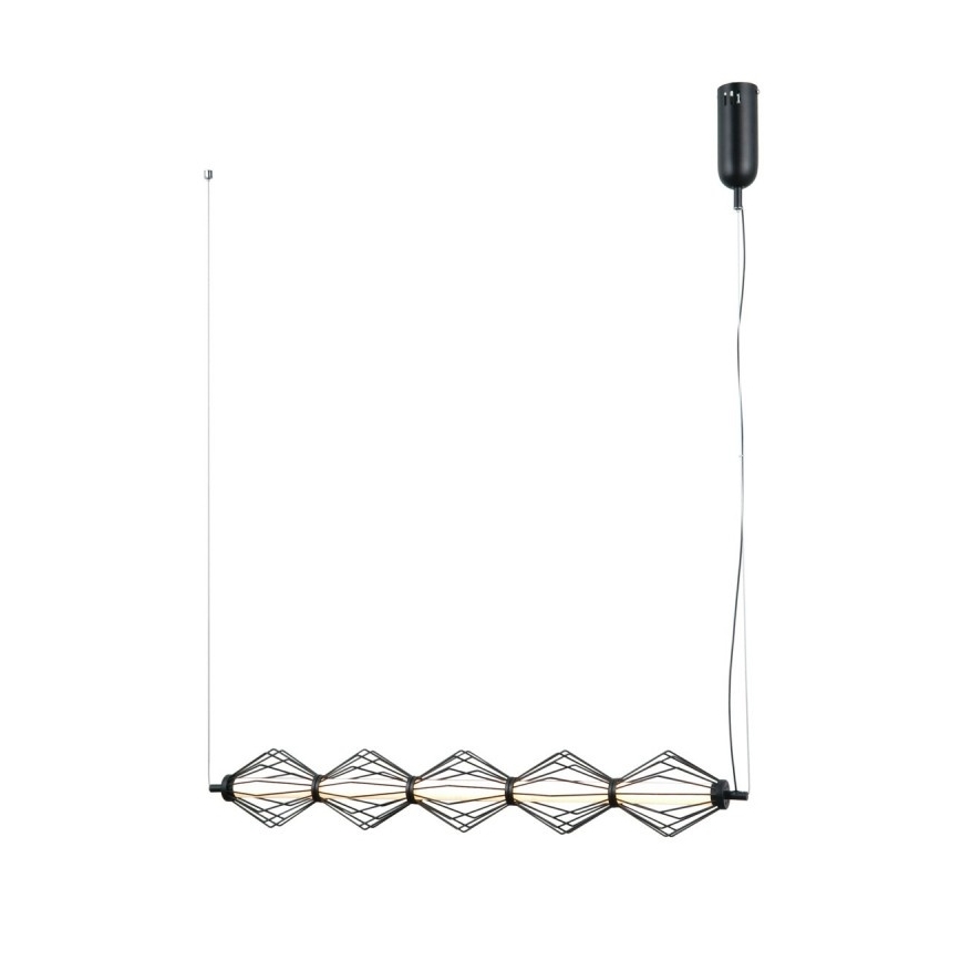 ITALUX - Lampadario LED su cavo SEVILLA LED/25W/230V 3000K nero