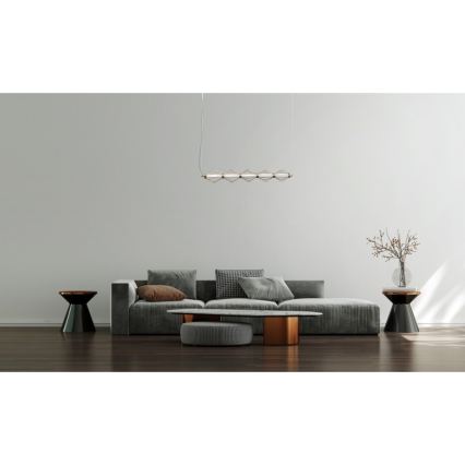 ITALUX - Sospensione LED a cavo SEVILLA LED/25W/230V 3000K dorata