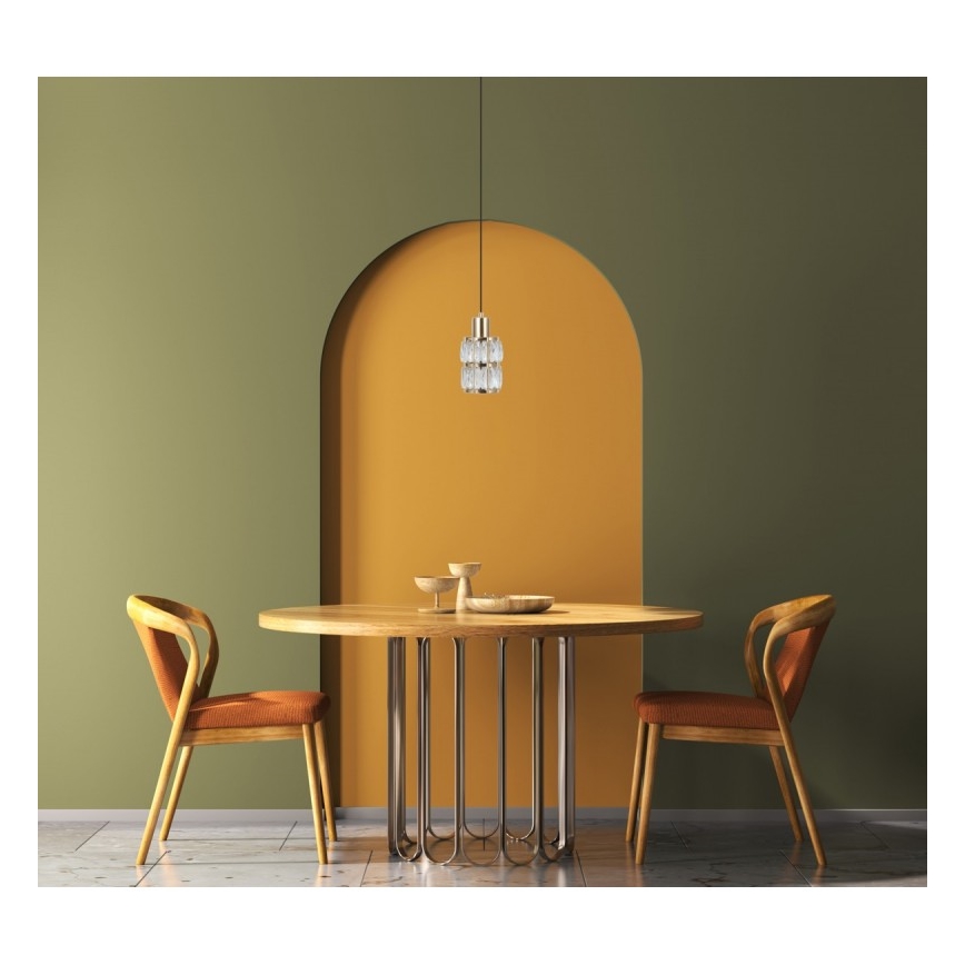 ITALUX - Lampadario a cavo ALMA 1xE27/40W/230V dorato