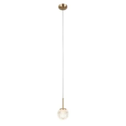 ITALUX - Lampadario a sospensione su cavo PADRI 1xG9/5W/230V oro