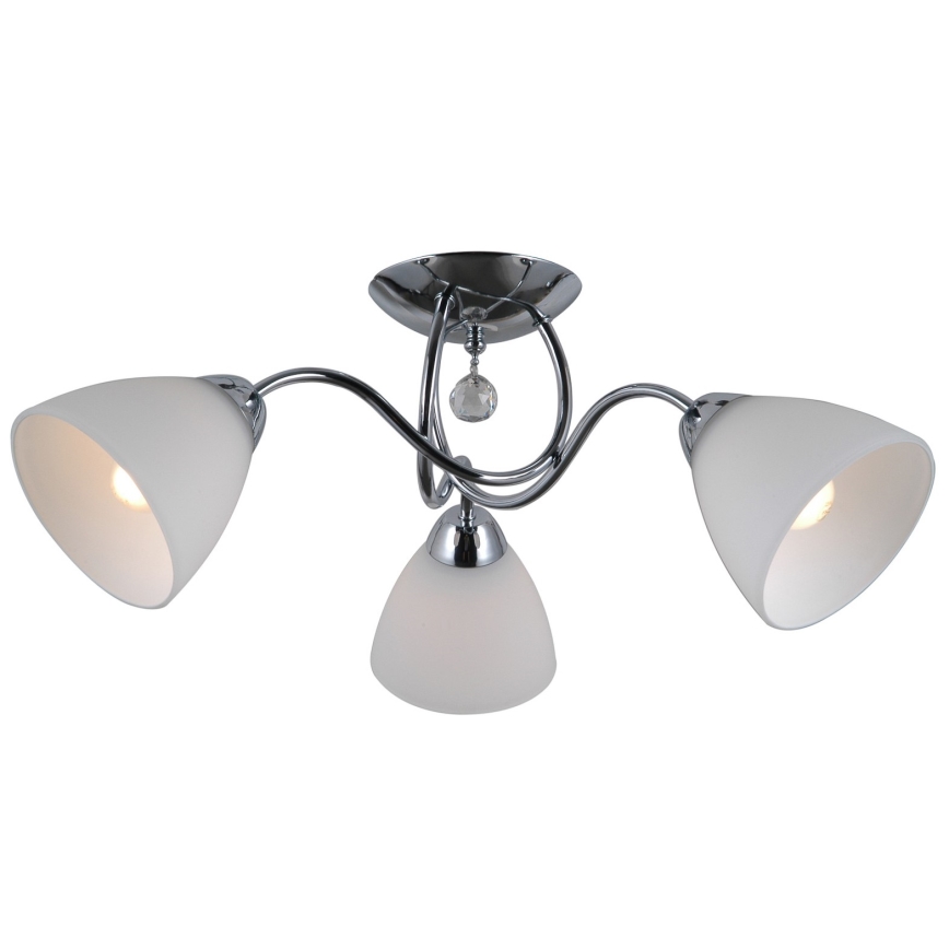 ITALUX - Lampadario a plafone LUGANO 3xE27/40W/230V