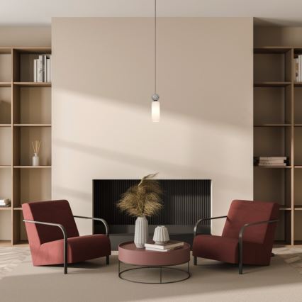 ITALUX - Lampada a sospensione con cavo SANTOS 1xG9/40W/230V nero