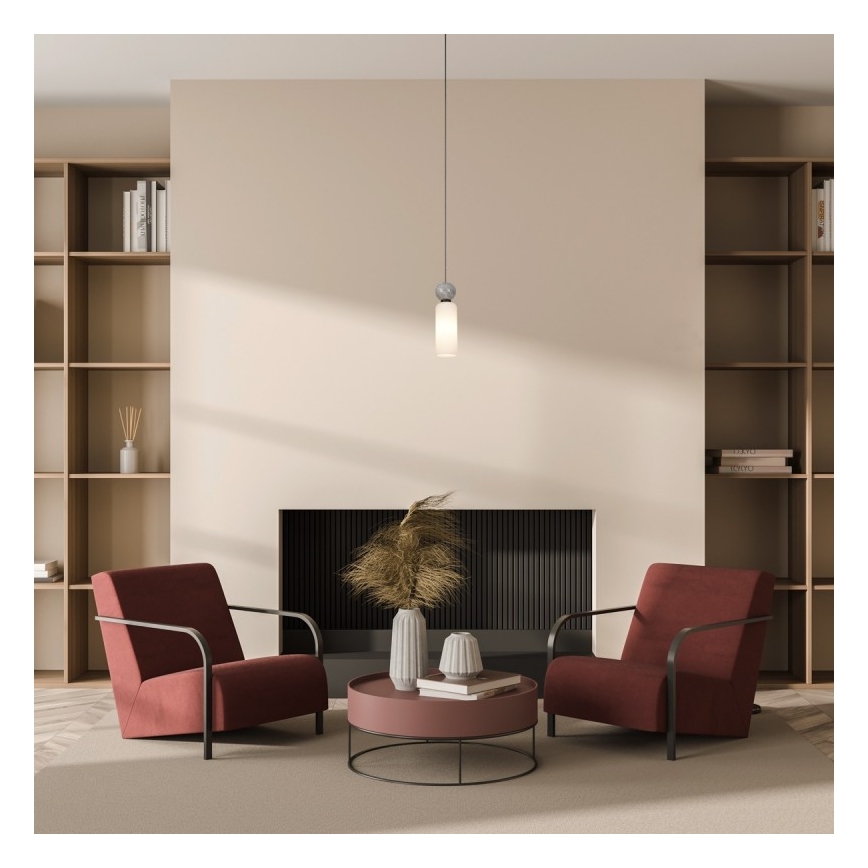 ITALUX - Lampada a sospensione con cavo SANTOS 1xG9/40W/230V nero