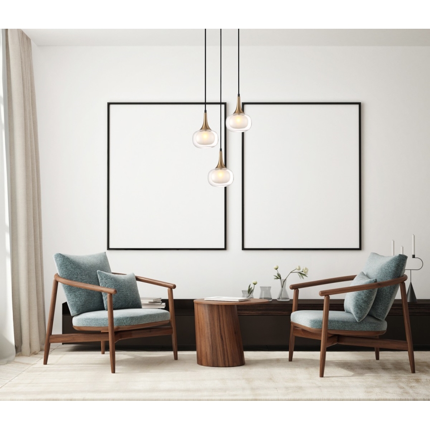 ITALUX - Lampadario a sospensione con filo KONILA 3xG9/10W/230V