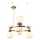 ITALUX - Sospensione LED con cavo EVANS LED/33W/230V 3000K oro/blu/marrone
