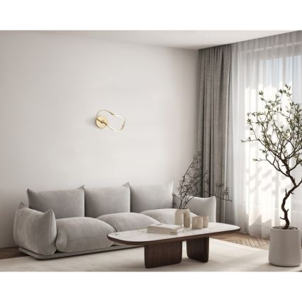 ITALUX - Applique LED AMAYA LED/20W/230V dorata