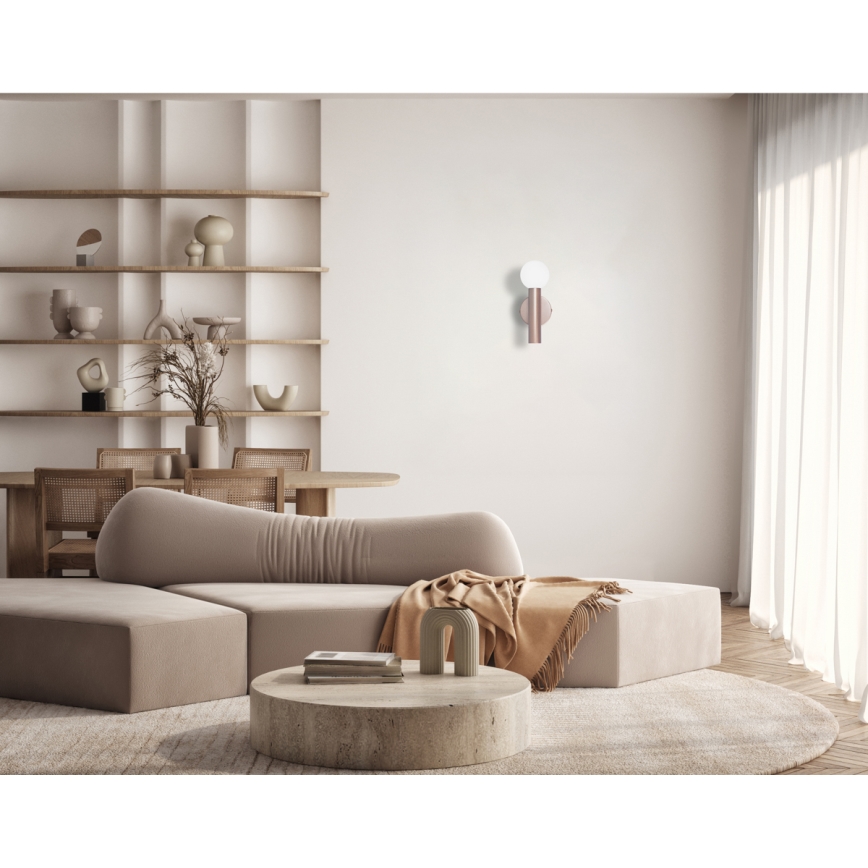 ITALUX - Lampada da parete FILANO 1xG9/5W/230V oro rosa