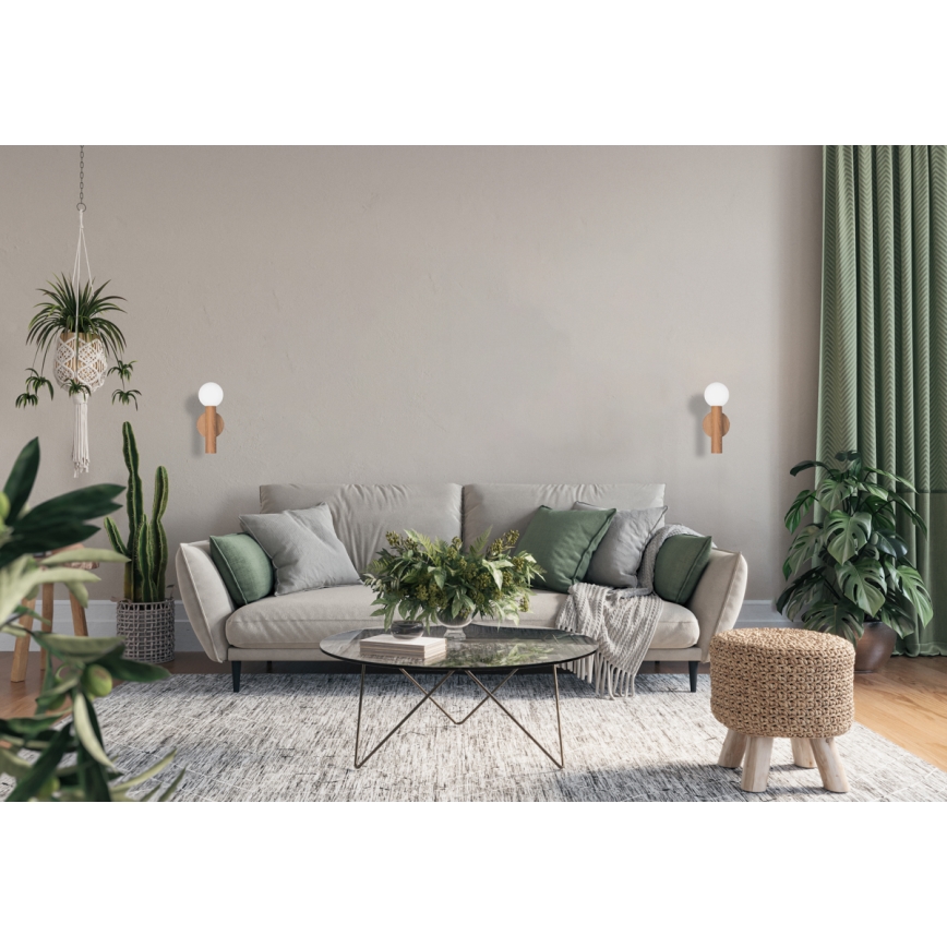 ITALUX - Lampada da parete FILANO 1xG9/5W/230V marrone