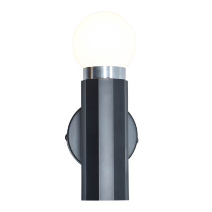 ITALUX - Lampada da parete MACERA 1xE27/40W/230V nera