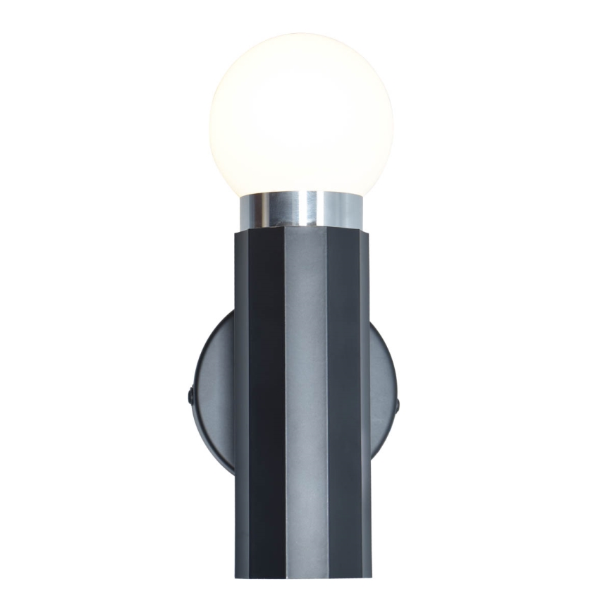 ITALUX - Lampada da parete MACERA 1xE27/40W/230V nera