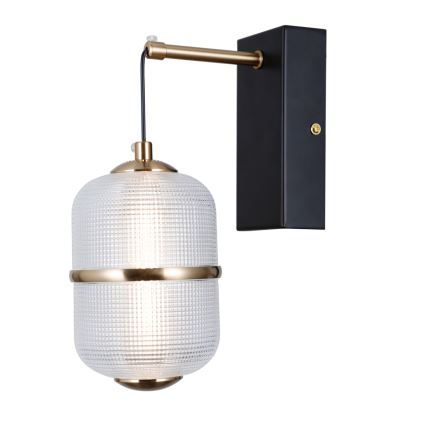 ITALUX - Applique a LED ALANI LED/6W/230V 3000K nero/oro