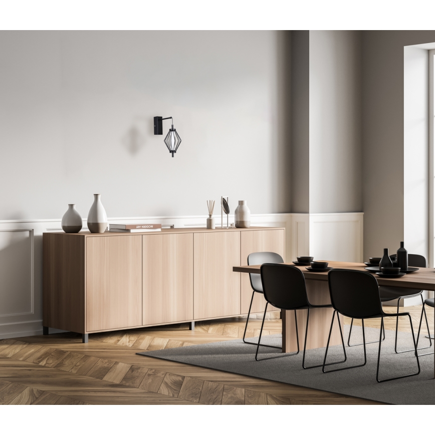 ITALUX - Lampada da parete LED SEVILLA LED/5W/230V 3000K nera