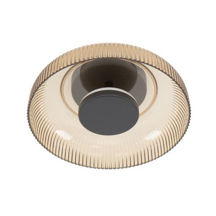 ITALUX - plafoniera LED PASSO LED/8W/230V 3000K Ø 25 cm beige fumé