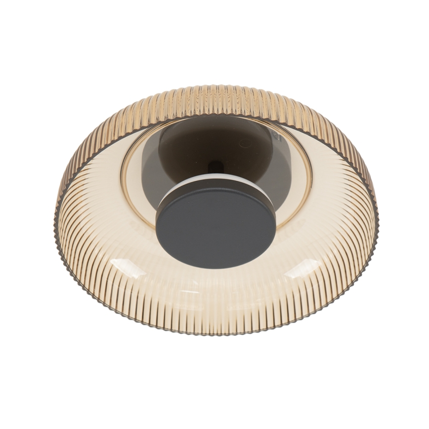 ITALUX - plafoniera LED PASSO LED/8W/230V 3000K Ø 25 cm beige fumé