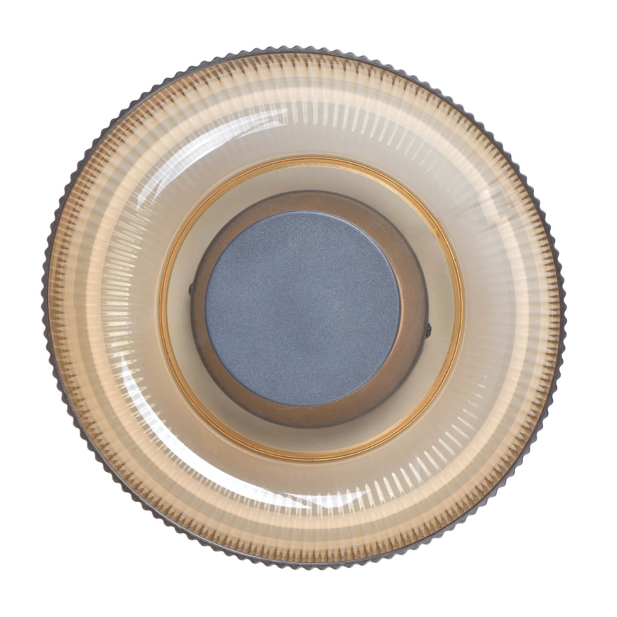ITALUX - plafoniera LED PASSO LED/8W/230V 3000K Ø 25 cm beige fumé