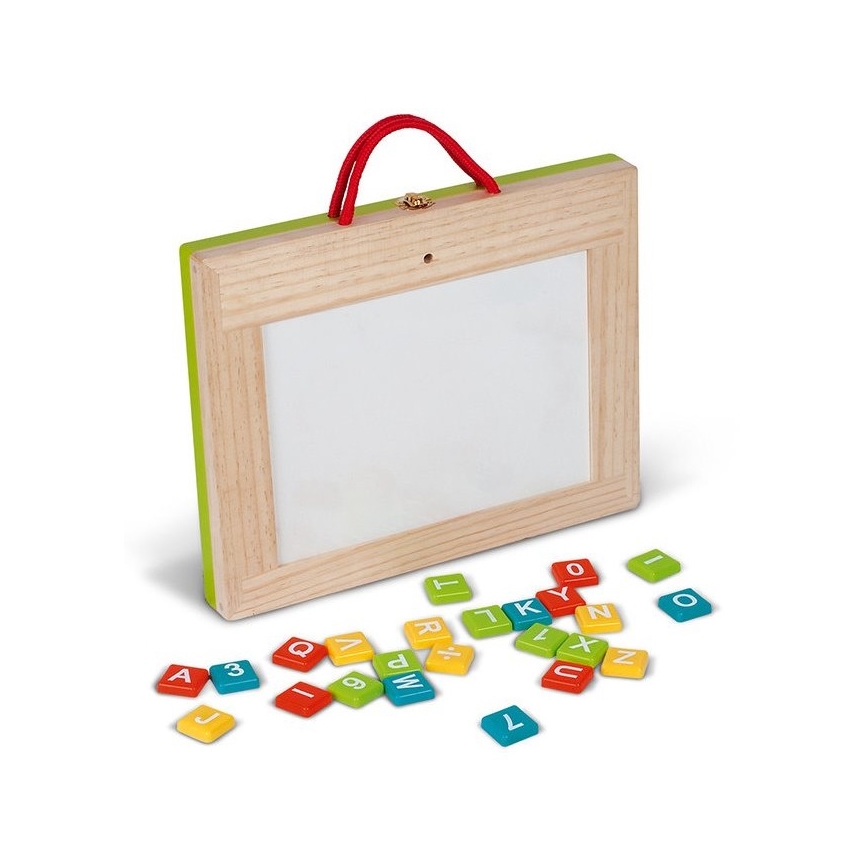 Janod - Astuccio con lavagna magnetica 4in1