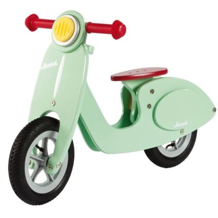 Janod - Bicicletta a spinta per bambini VESPA verde