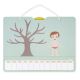 Janod - Calendario magnetico per bambini stagioni inglese