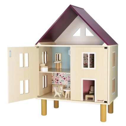 Janod - Casetta per bambole in legno TWIST