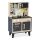 Janod - Cucina in legno con piano cottura a LED MOZAIC 2xLR6