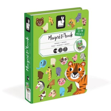 Janod - Gioco magnetico interattivo MAGNETIBOOK animali