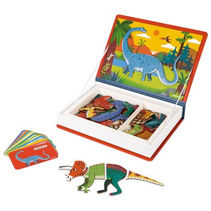 Janod - MAGNETIBOOK dinosauri gioco magnetico interattivo